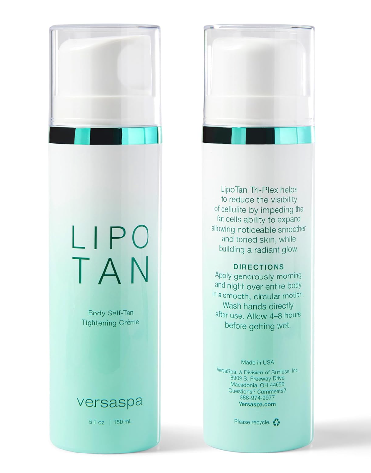 LipoTan Body Self-Tan Tightening Crème