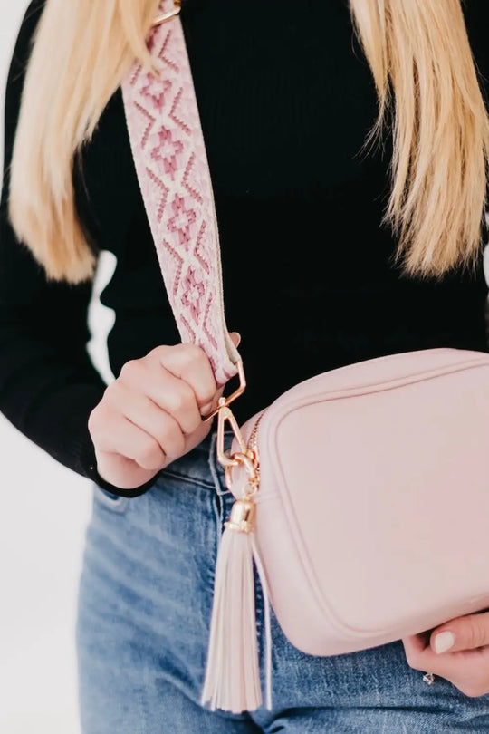 Willow Camera Crossbody Bag - Blush - Crossbody Bag