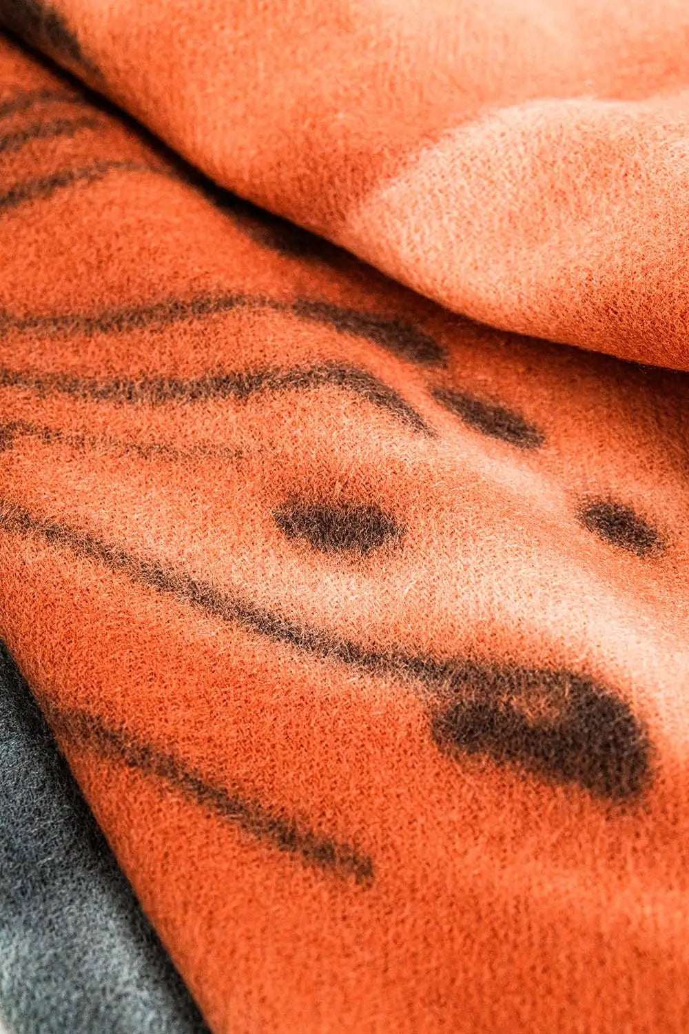 orange flower print scarf - ORANGE / ONE - Scarves