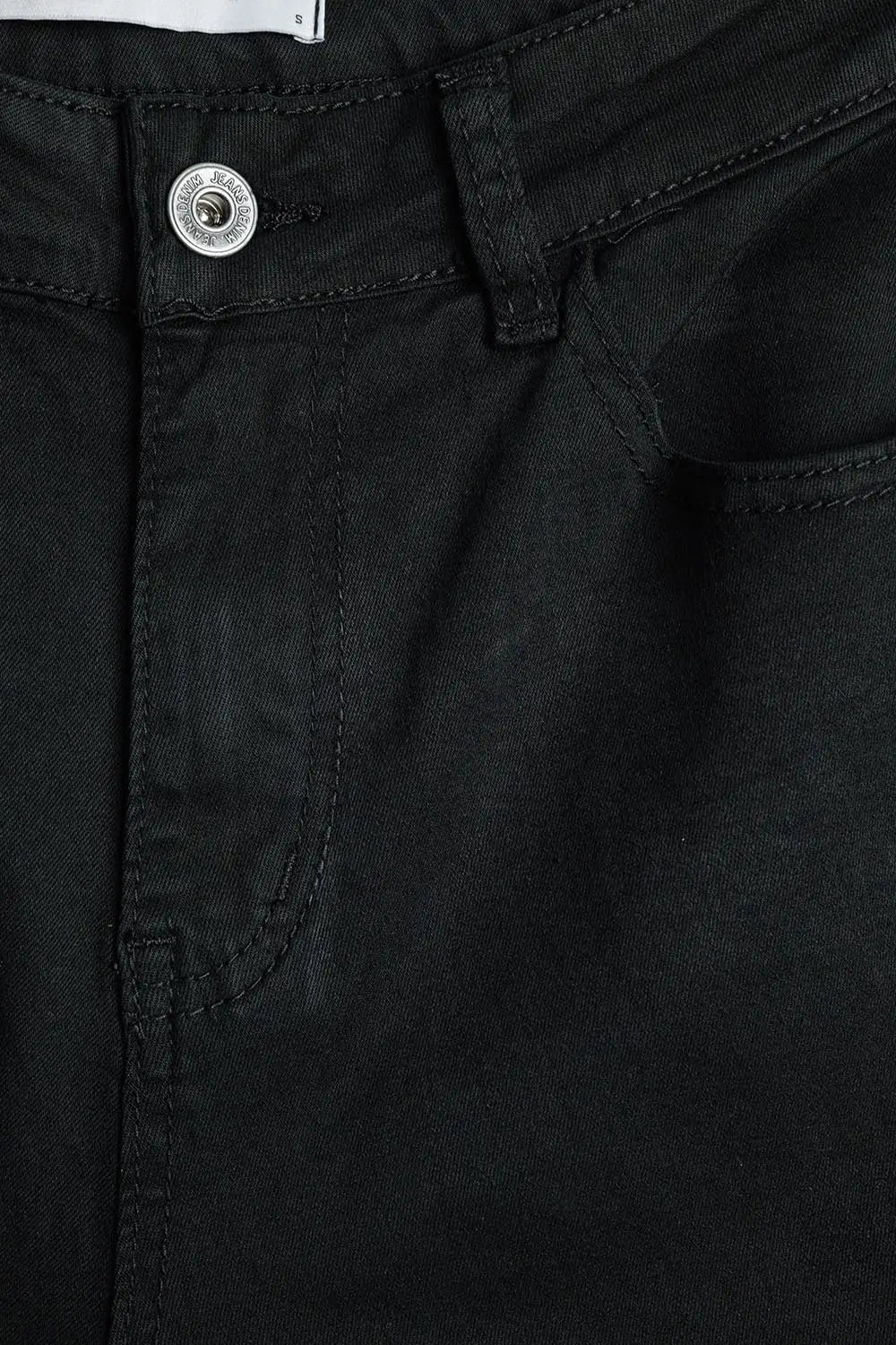 Comfortable stretch jeans with barrel leg in black - Colored Jeans