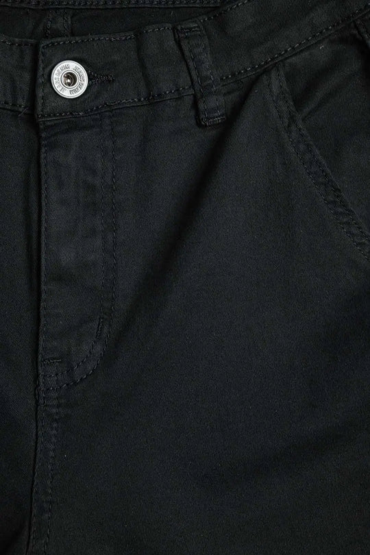 Comfy Stretcy Black Flared Pants - Pants