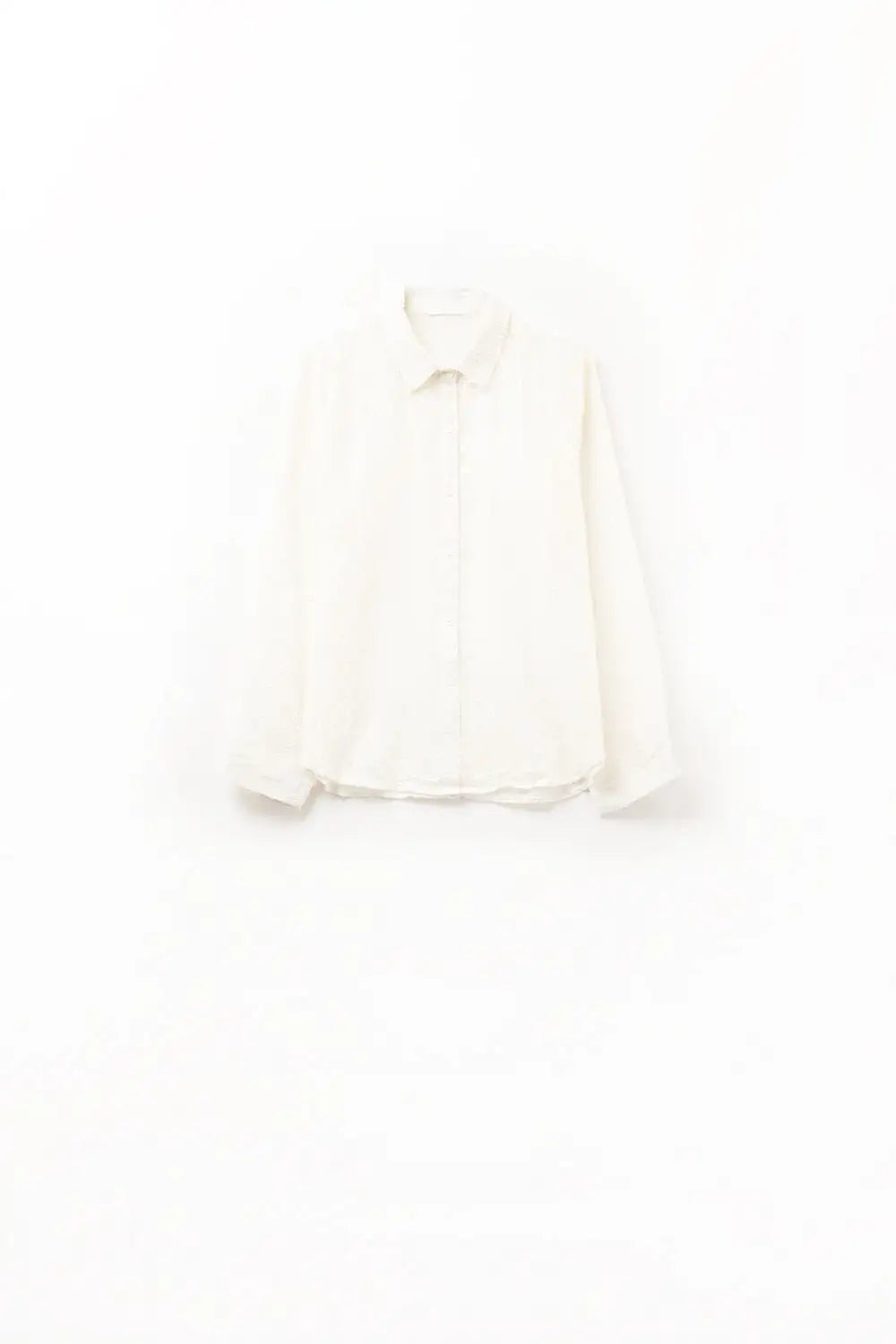 beige chiffon shirt with sequin detail - Shirts