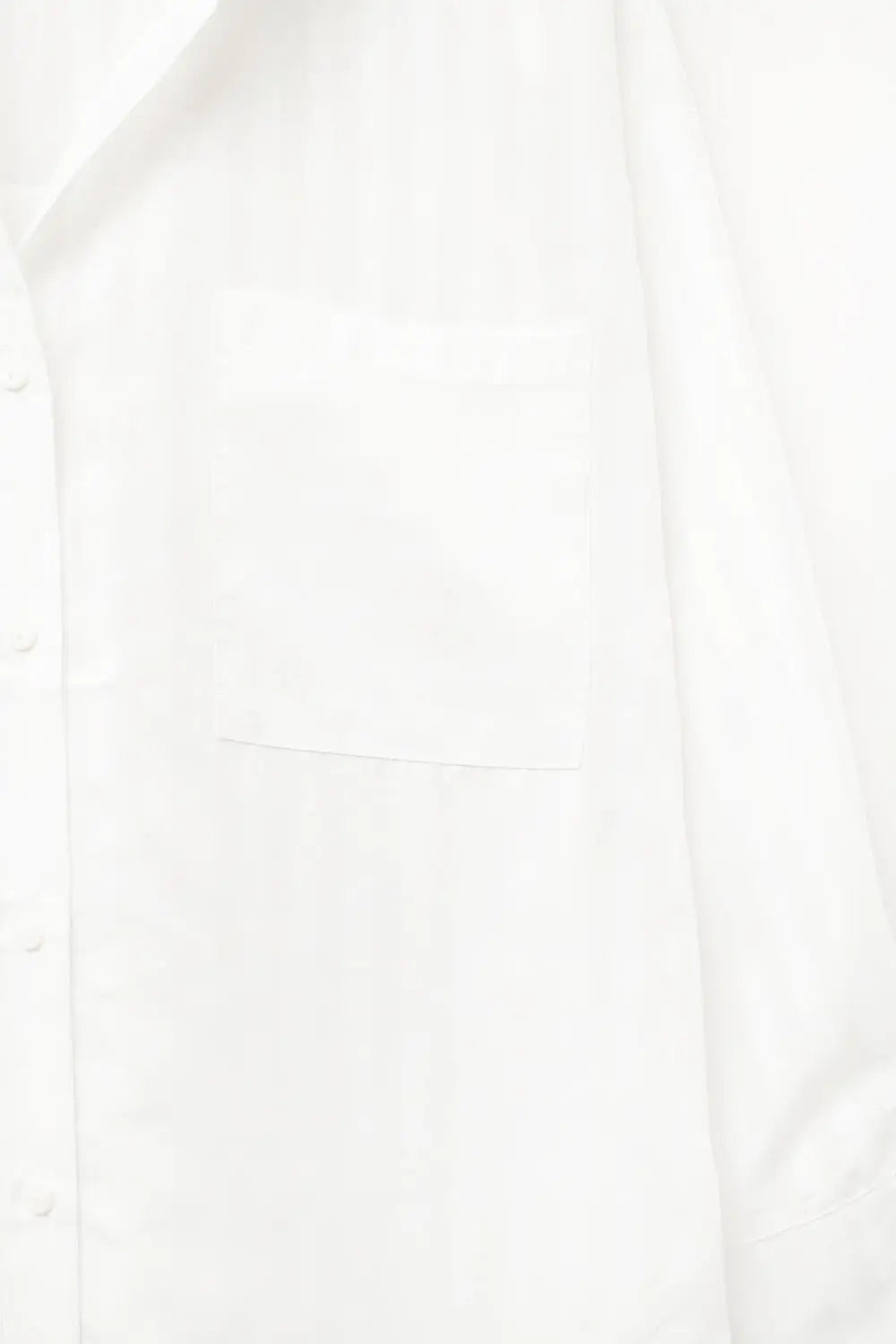 Relaxed White striped blouse - Shirts