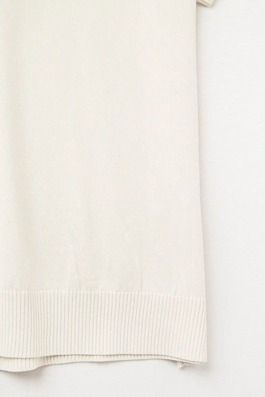 fine knit polo shirt in beige with short sleeves - BEIGE / ONE - Polos