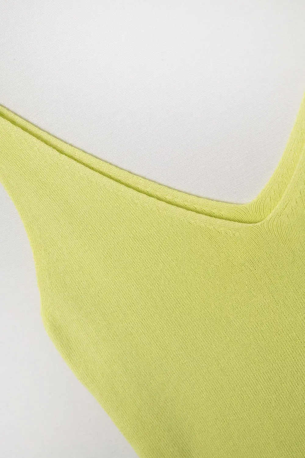 Comfy Ribbed Tank Top in Green - GREEN / ONE - Sweaters