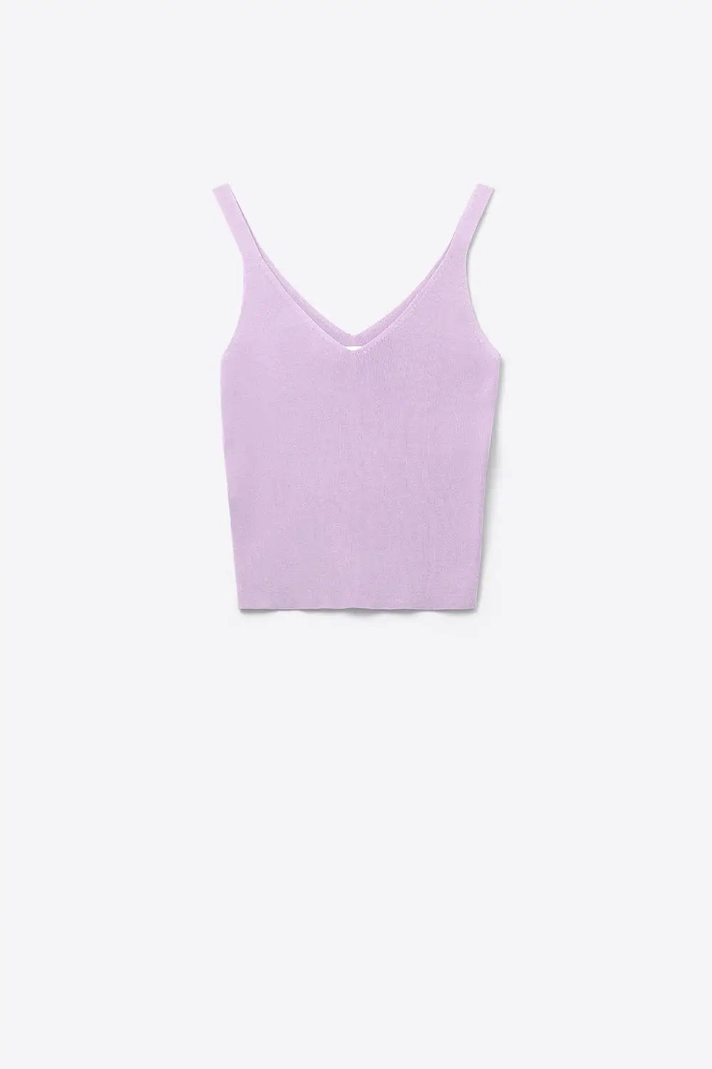 Comfy Ribbed Tank Top in Purple - PURPLE / ONE - Sweaters