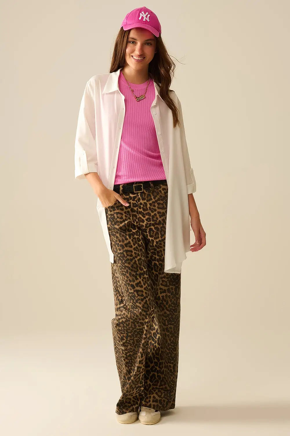 Shirt made of very soft and light fabric in white - Shirts