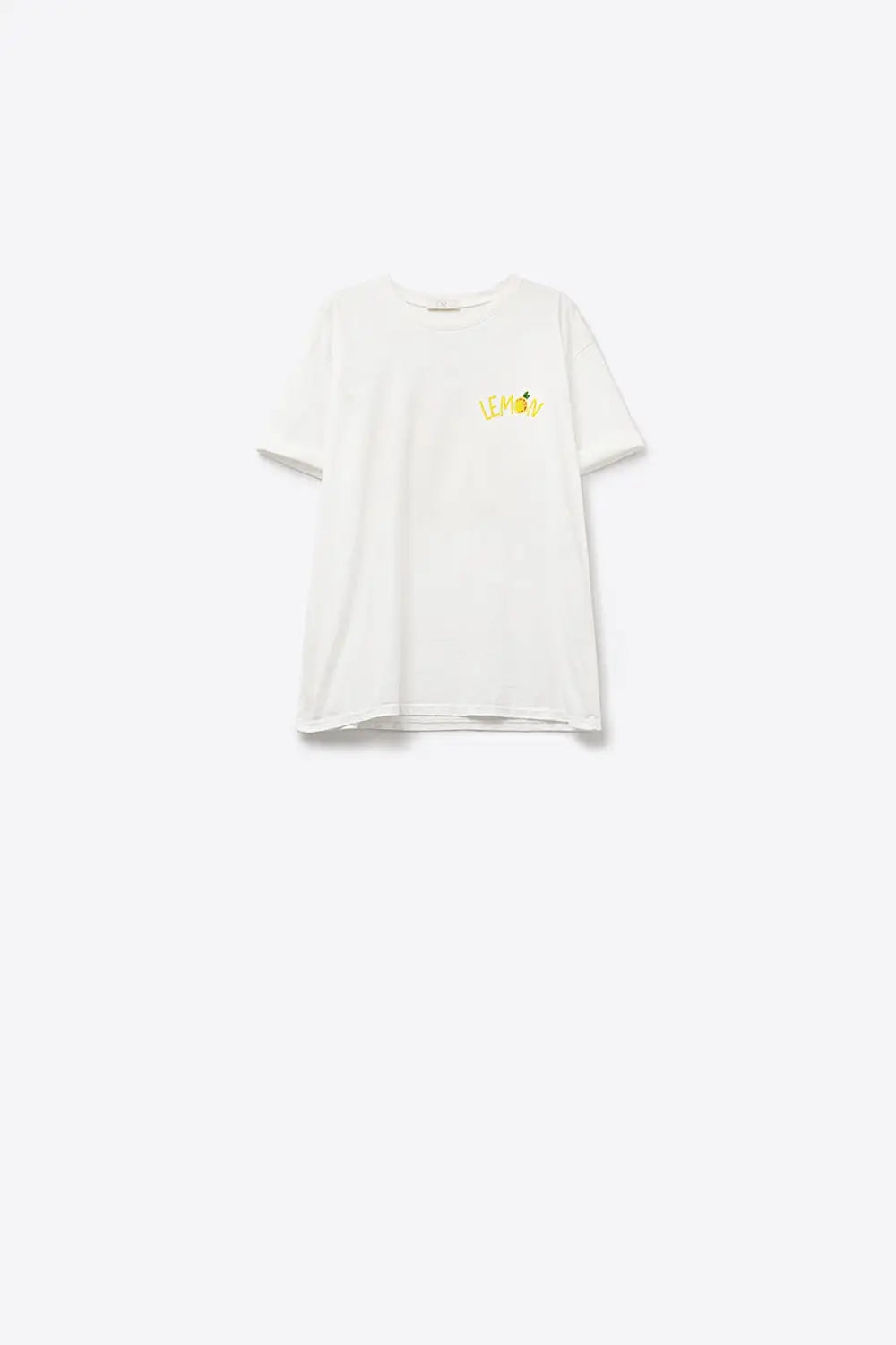 Made in Italy white t-shirt with Lemon graphic - WHITE / ONE - T-Shirts