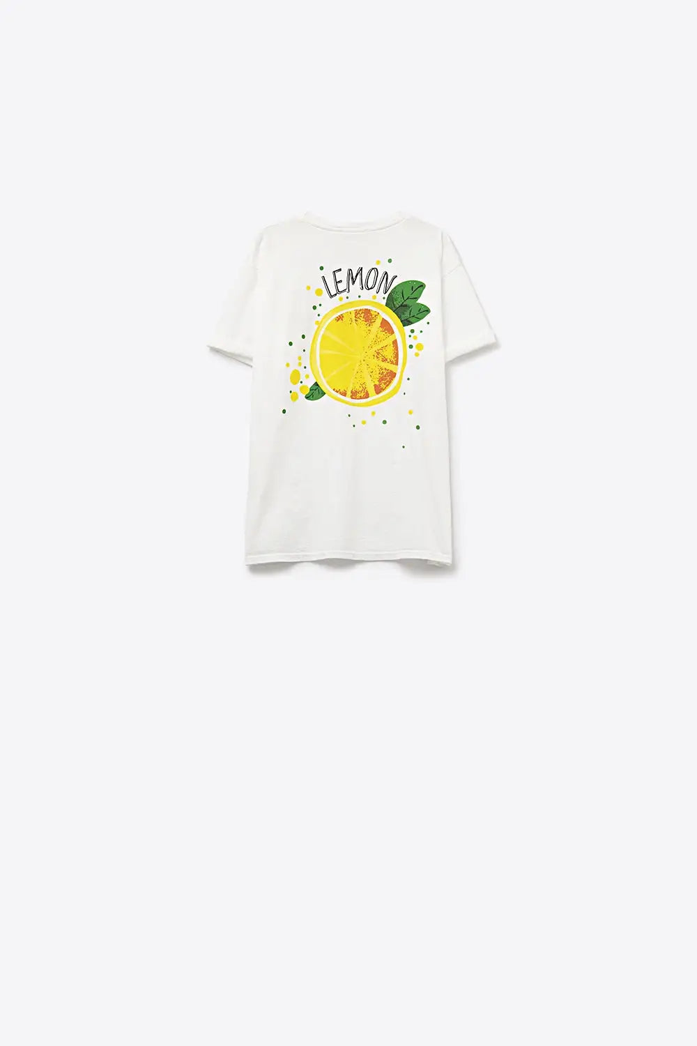 Made in Italy white t-shirt with Lemon graphic - WHITE / ONE - T-Shirts