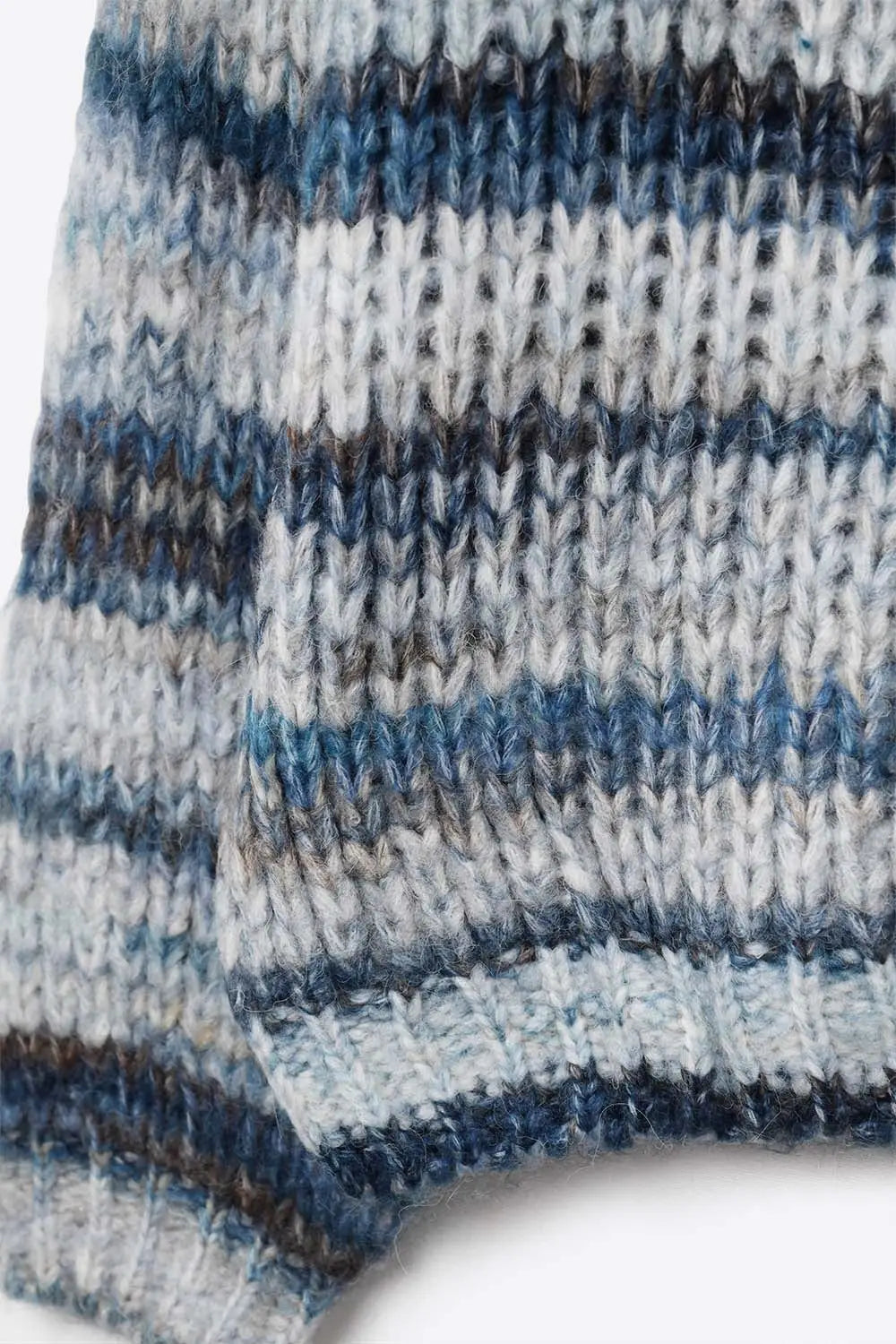 Chunky-knit sweater with marled design in blue - BLUE / ONE - Sweaters