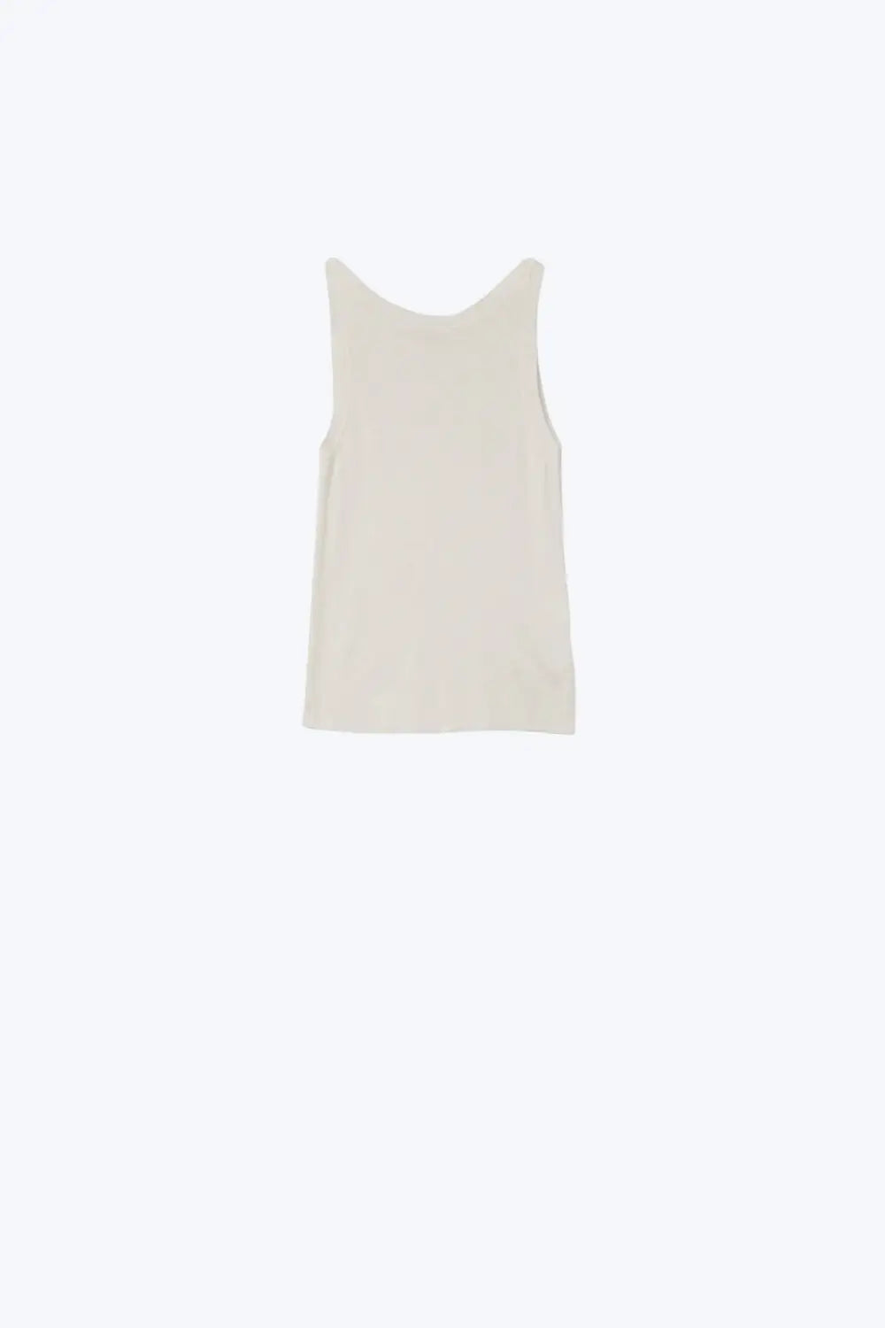 Boat Neck Comfy Ribbed Top in White - WHITE / ONE - Tops