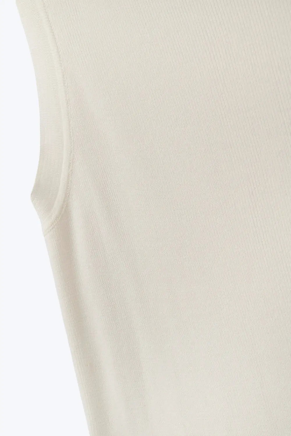 Boat Neck Comfy Ribbed Top in White - WHITE / ONE - Tops