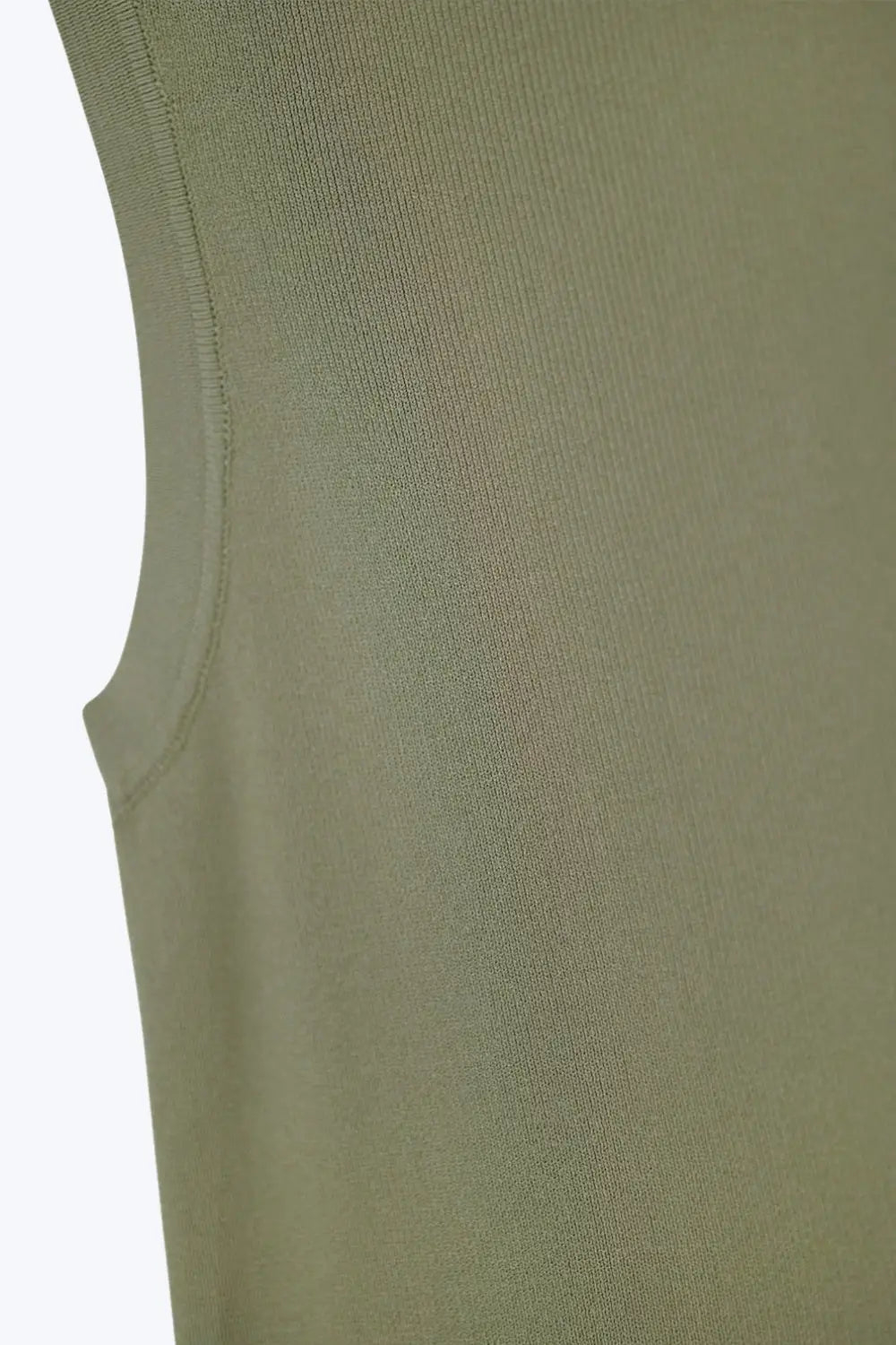 Khaki Boat Neck Comfy Ribbed Top - KHAKI / ONE - Sweaters