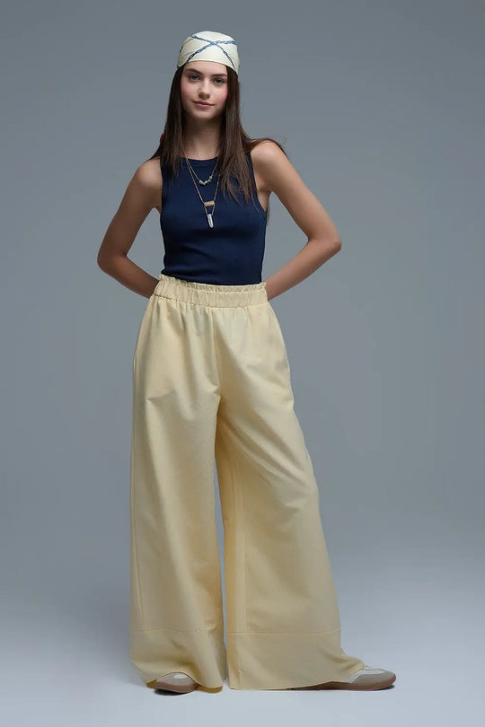 Navy Ribbed fine knit Sleeveless Top - NAVY / ONE - Sweaters
