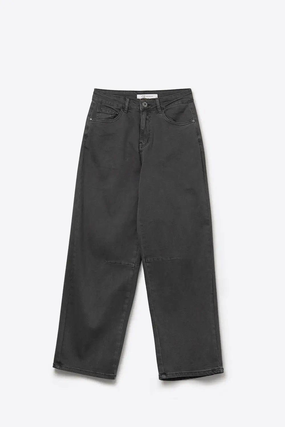 Comfortable stretch jeans with barrel leg in grey - Colored Jeans