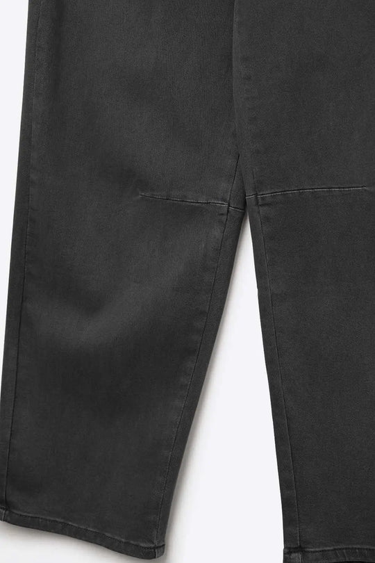 Comfortable stretch jeans with barrel leg in grey - Colored Jeans