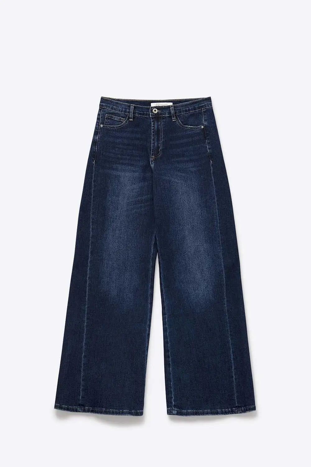 Extra Wide Leg Jeans in Dark Wash