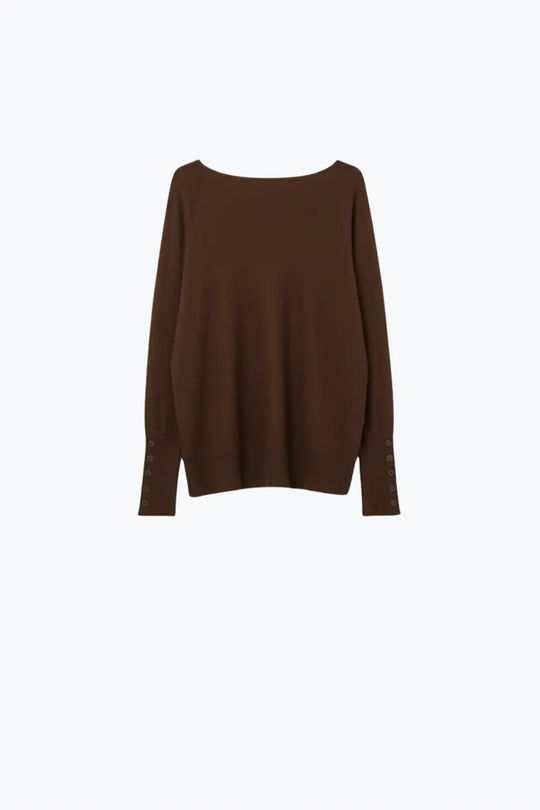 Oversized Roll Neck Sweater in brown - BROWN / ONE - Sweaters
