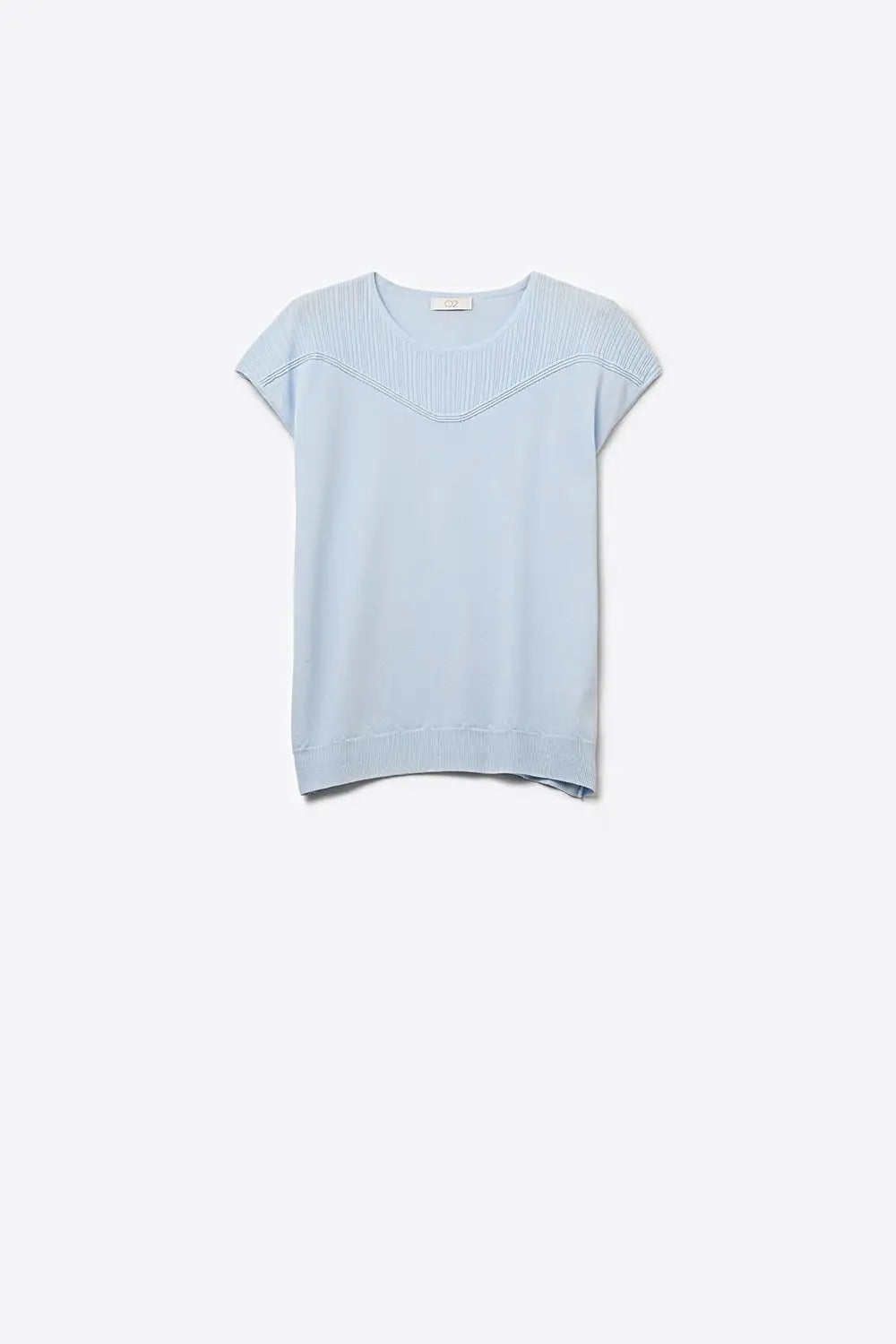 lightweight Knit Sleeveless Relaxed Fit sweater in light blue - BLUE / ONE - Sweaters