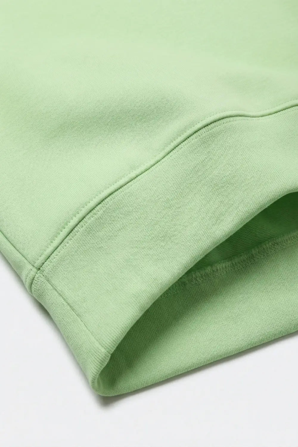 Crew Neck Dropped Shoulder Basic Sweatshirt in green - GREEN / ONE - Sweaters