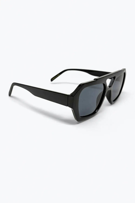 Black Geometric Frame Fashion Sunglasses for Women - BLACK / ONE - Sunglasses