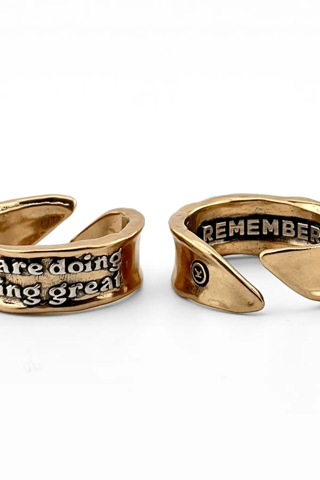 You Are Doing F*cking Great Remember Adjustable Ring