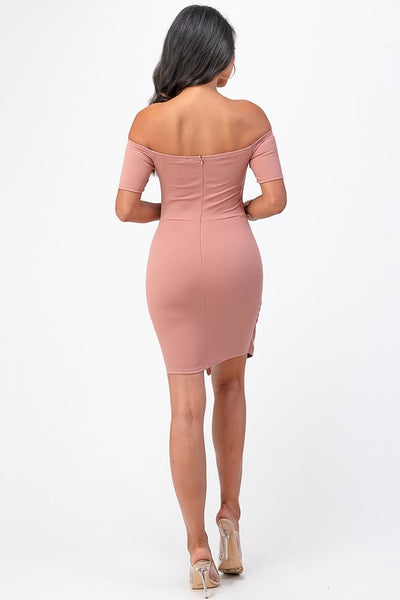 Front Twisted Bodycon Dress *More Colors