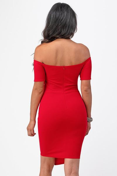 Front Twisted Bodycon Dress *More Colors