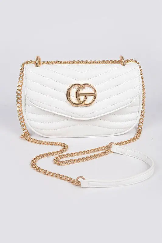 GiGi Quilted Shoulder Bag *More Colors - White / O/S