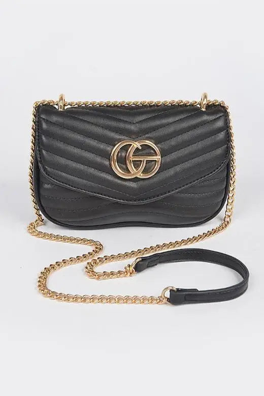 GiGi Quilted Shoulder Bag *More Colors - Black / O/S