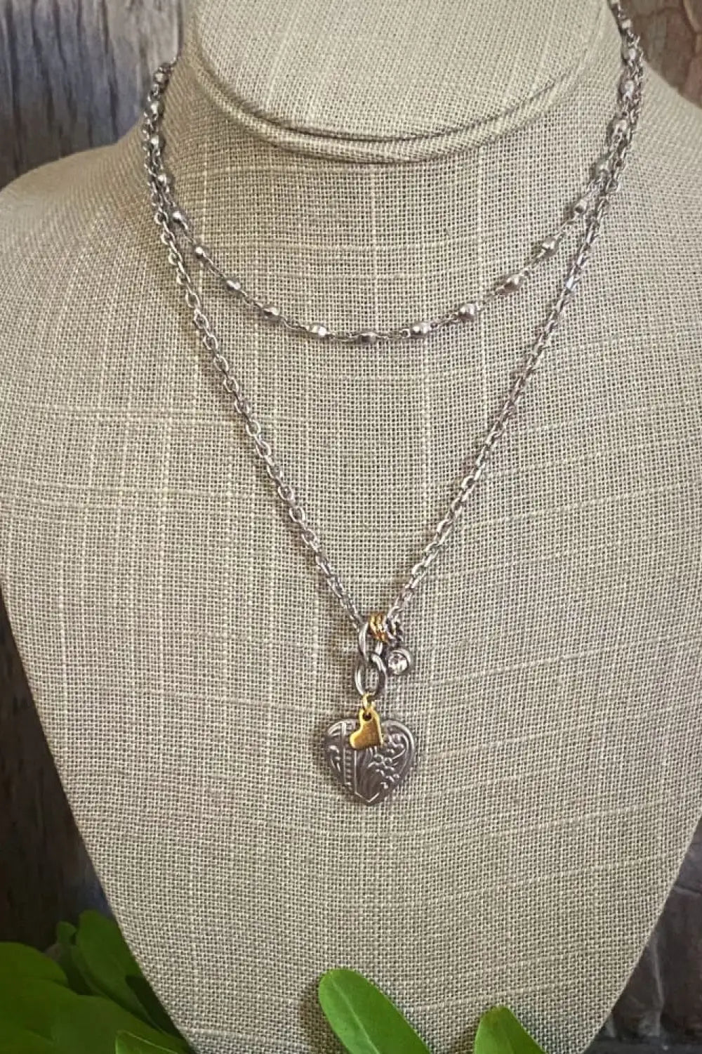 SPIRITED HEART NECKLACE