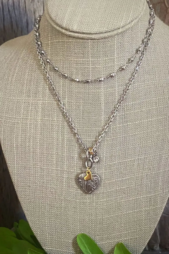 SPIRITED HEART NECKLACE