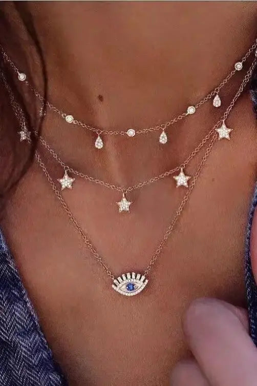Layered Admiration Necklace - Gold / OS - Necklaces