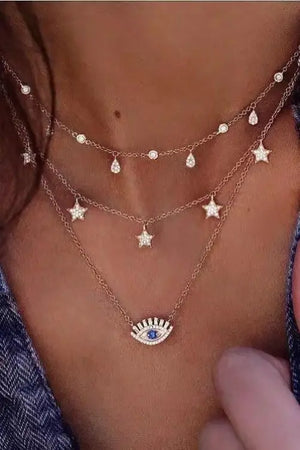 Layered Admiration Necklace - Gold / OS - Necklaces