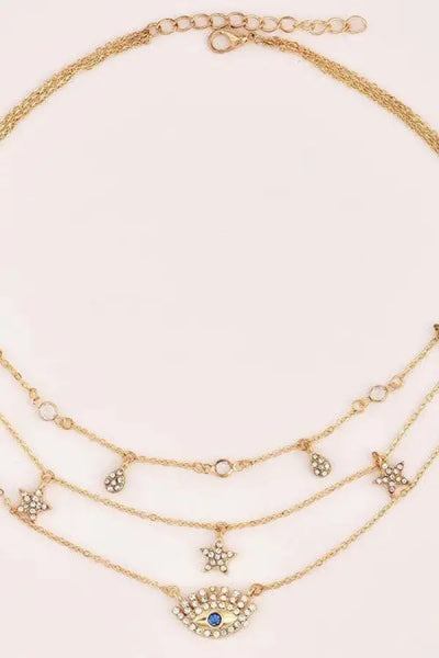 Layered Admiration Necklace - Gold / OS - Necklaces