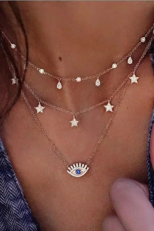Layered Admiration Necklace - Gold / OS - Necklaces