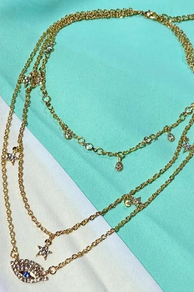Layered Admiration Necklace - Gold / OS - Necklaces