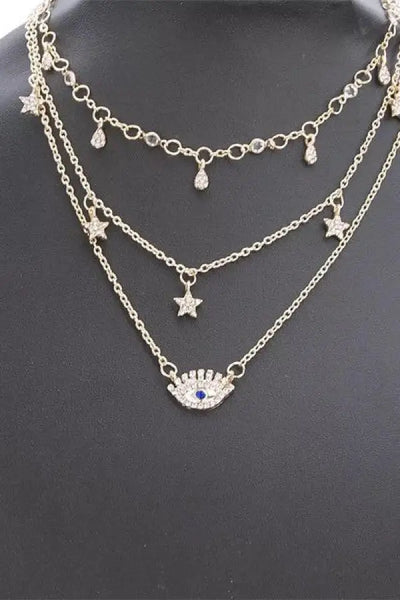 Layered Admiration Necklace - Gold / OS - Necklaces