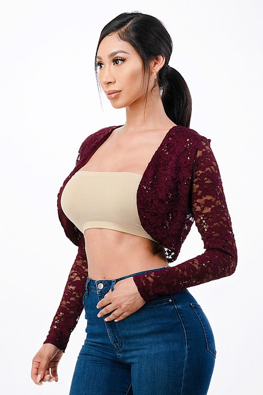 Black Evening Bolero Shrug *More Colors