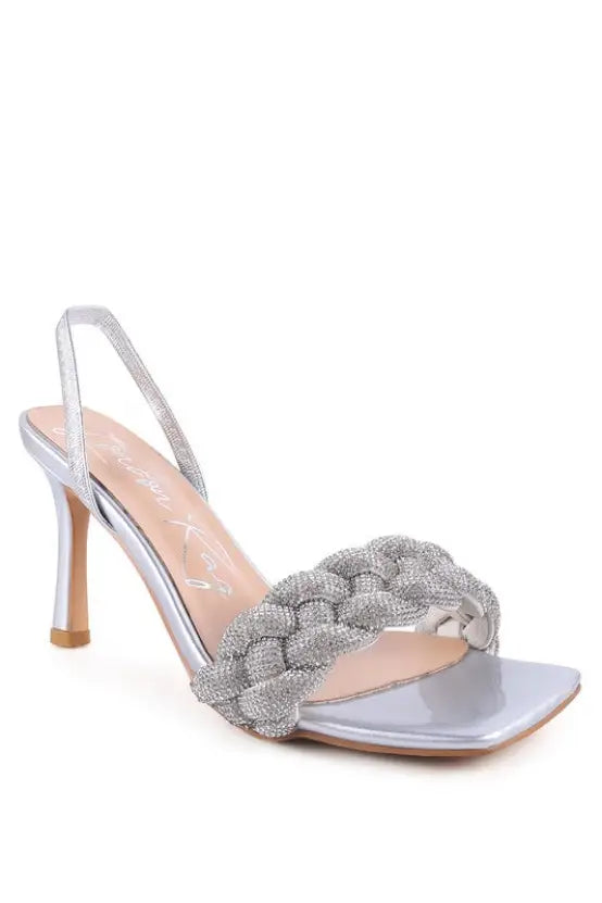 High Social Sandal - Silver / 5 - Shoes