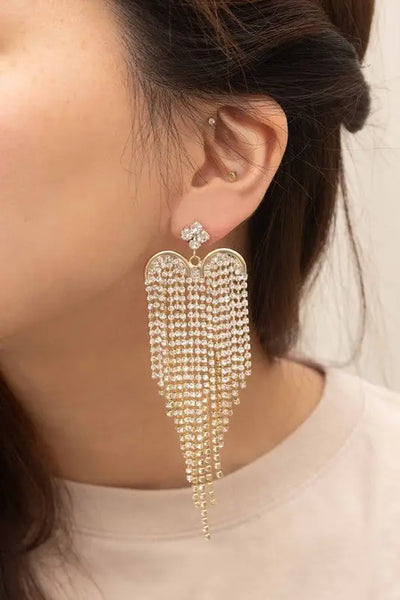 Heartbreaker Luxury Dangle Earrings - Gold / OS - Jewelry