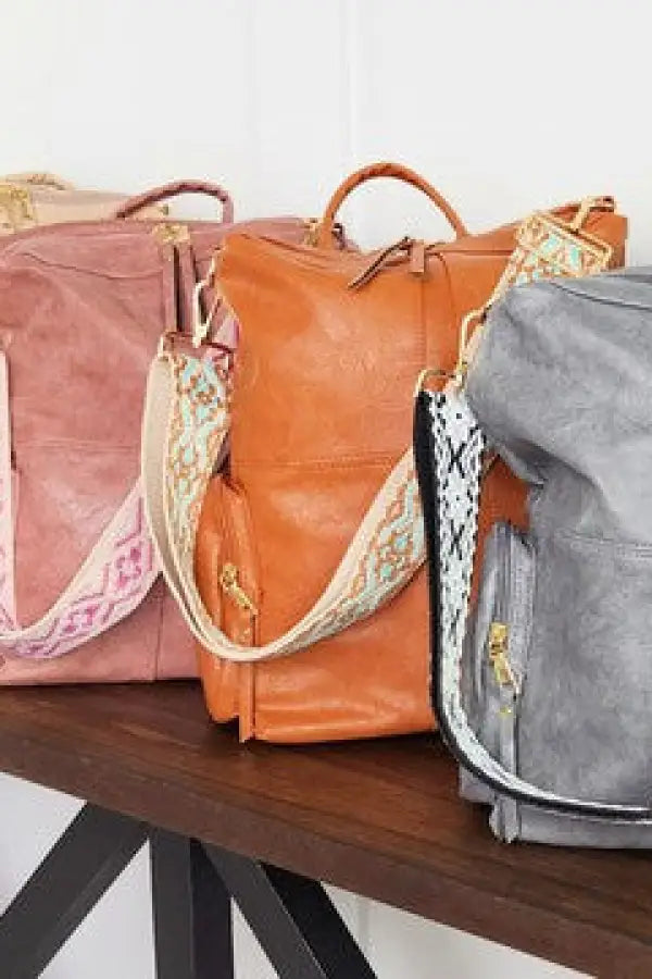 Charis Vegan Leather Backpack *More Colors - Bags & Belts