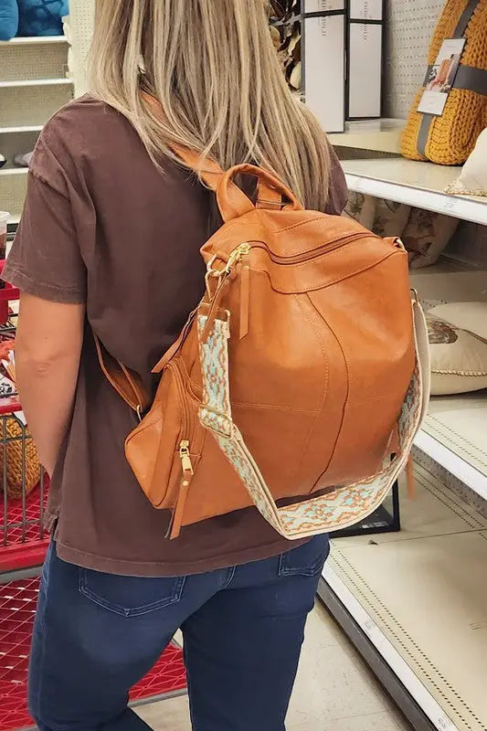 Charis Vegan Leather Backpack *More Colors - Bags & Belts