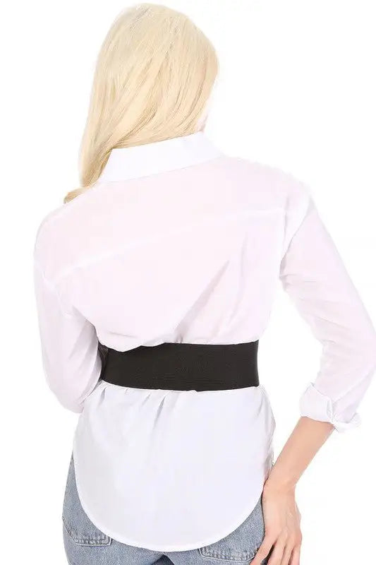 Boho Studded Belt in Black - BKBK/BLACK / Os - Bags & Belts