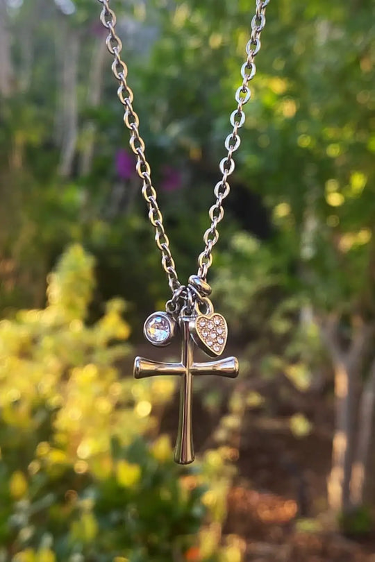 DAINTY CROSS NECKLACE