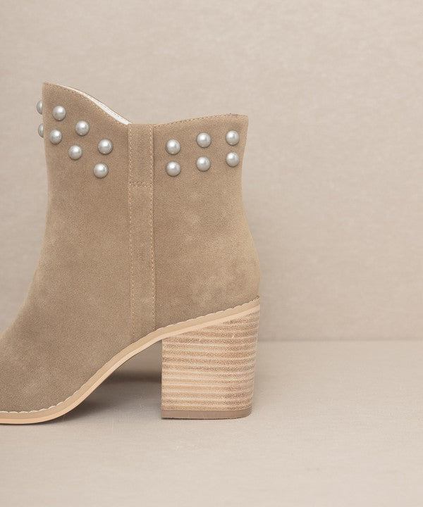 Alofi Studded Collar Booties