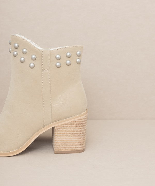 Alofi Studded Collar Booties