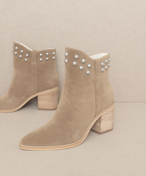 Alofi Studded Collar Booties