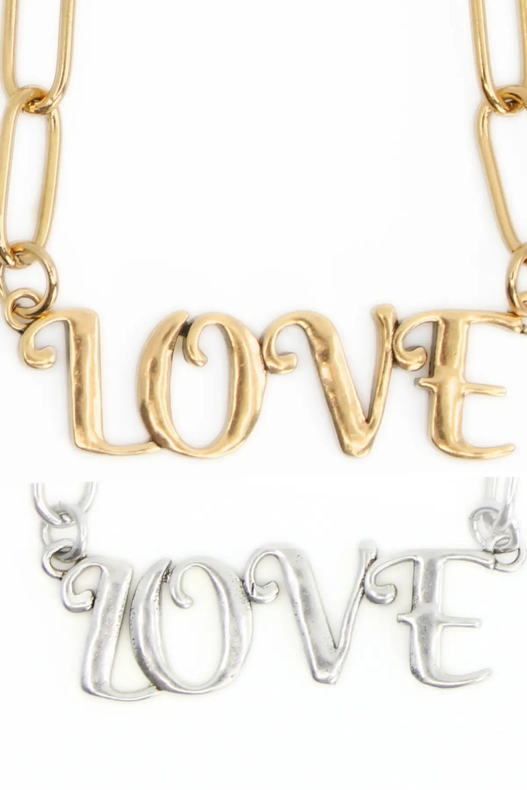 Love Long Chain Necklace - Long chain
