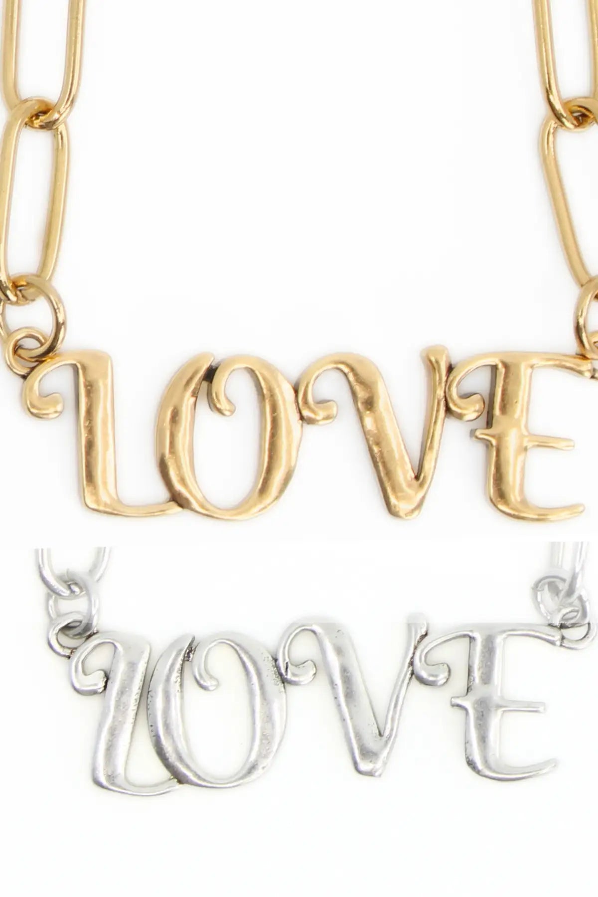 Love Long Chain Necklace - Long chain